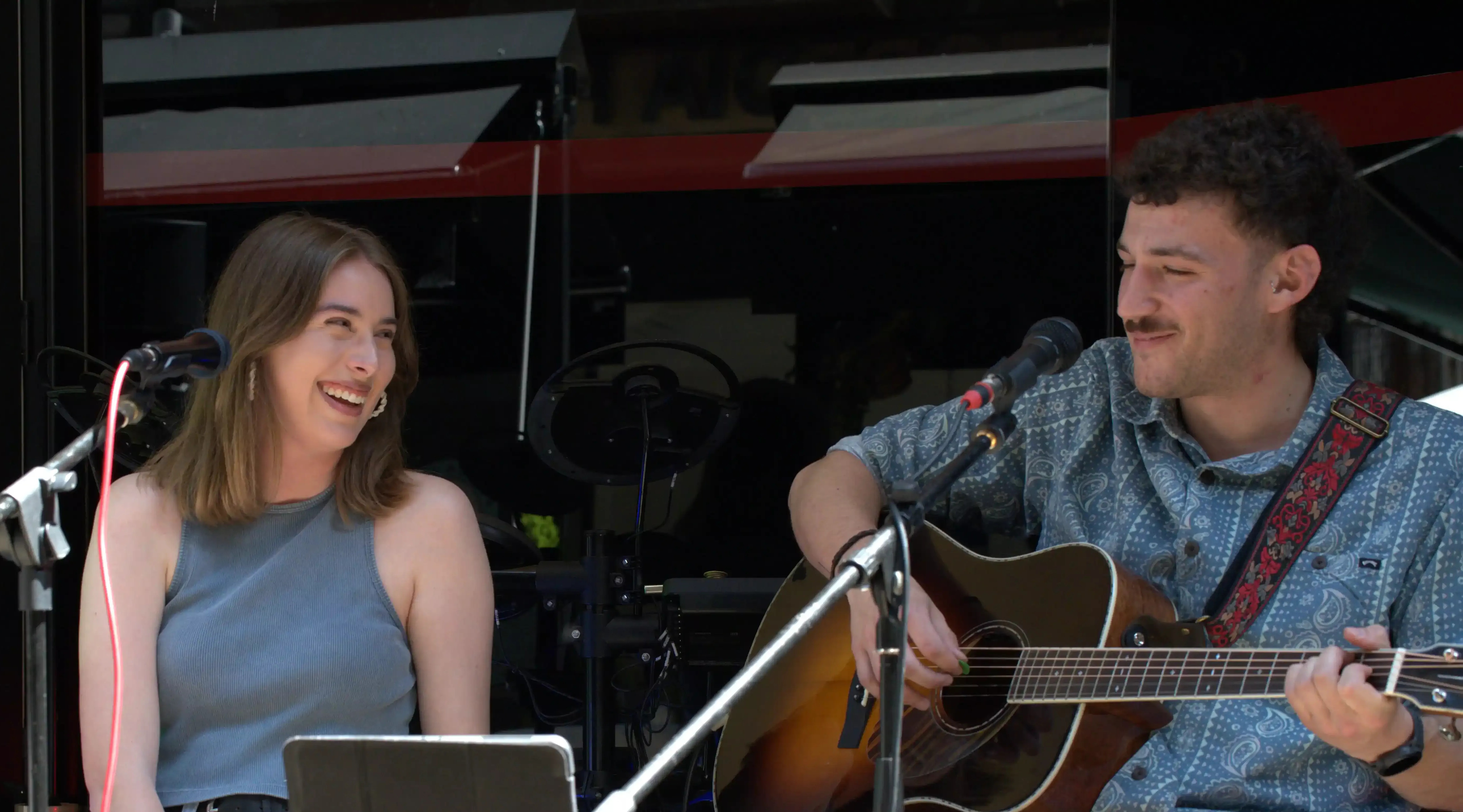 Rechumada actuando en directo